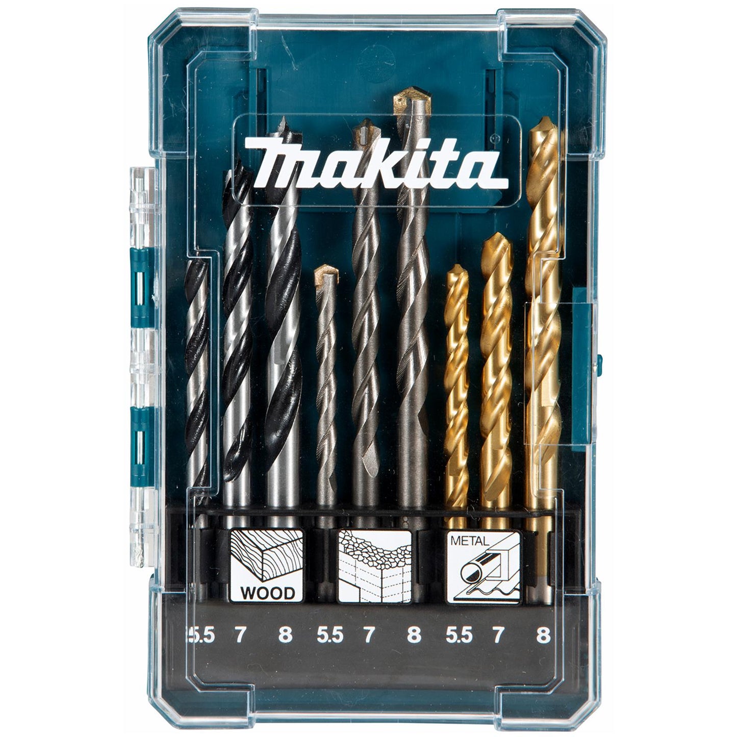 Makita 71-Piece MACCESS Accessory Set ā Drill & Screwdriver Bit Kit in Carry Case