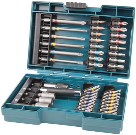 Makita 71-Piece MACCESS Accessory Set ā Drill & Screwdriver Bit Kit in Carry Case